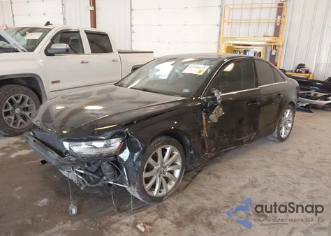 2013 Audi A4 2.0T Premium from USA, damaged, VIN WAUEFAFLXDN044962